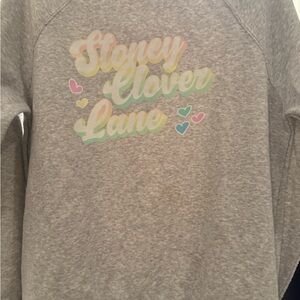 Gray Stoney Clover Lane Sweatshirt